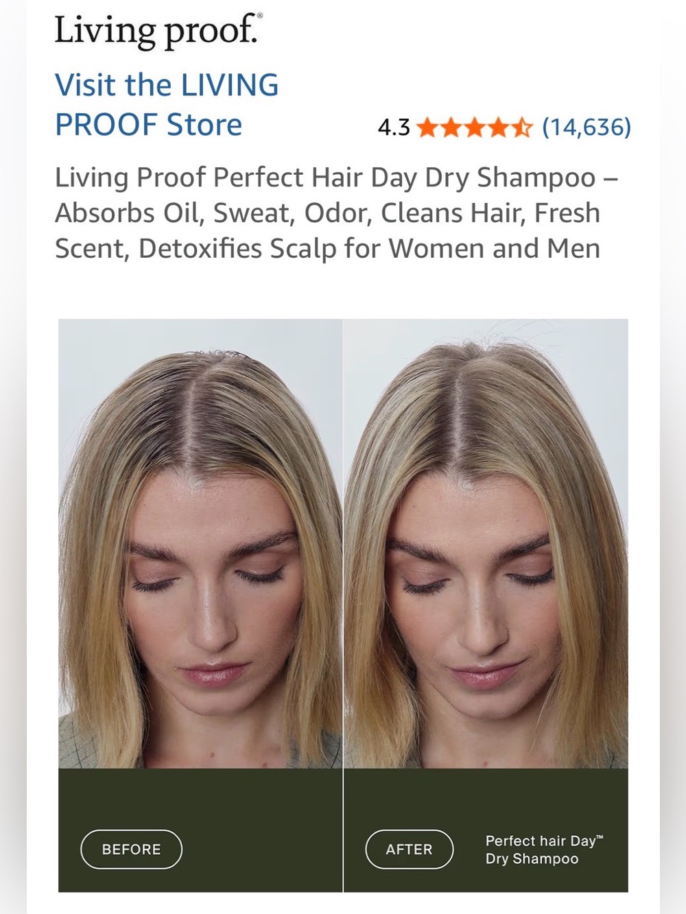 Living Proof Dry Shampoo 2 JUMBO 9.9oz✨ - Picture 4 of 5